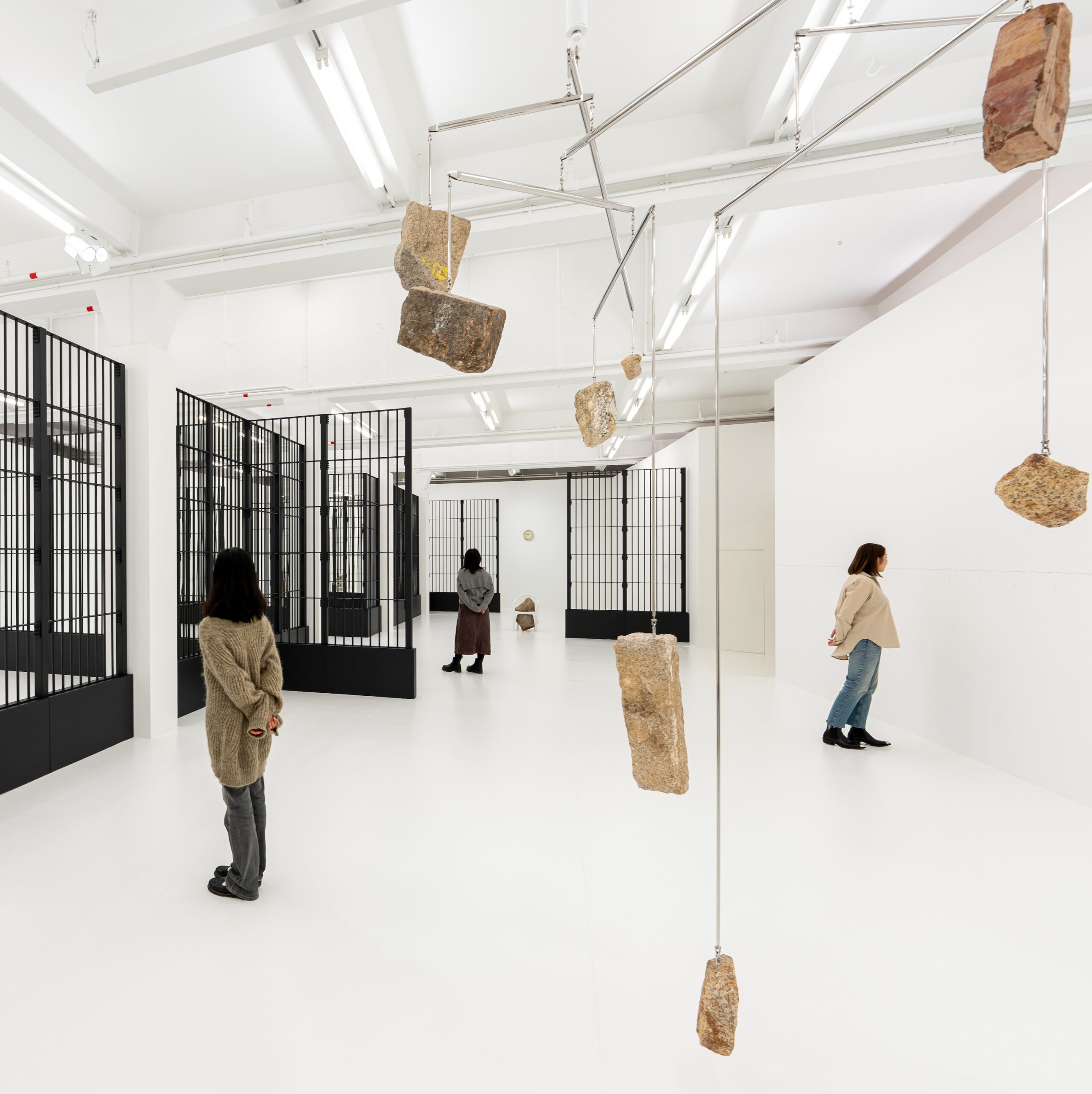 Exhibition view of "Alicja Kwade: Pretopia", Tai Kwun Contemporary, Hong Kong, 2025.