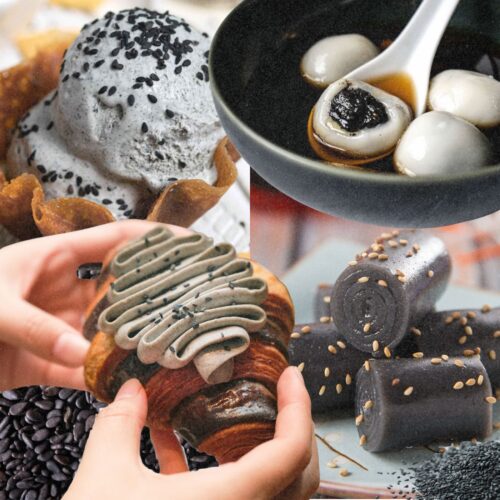 black sesame desserts hong kong, where to find our favourite viral black sesame sweets