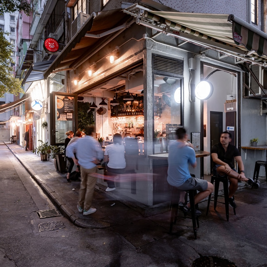 Blend & Grind, Kennedy Town café by day, bar by night
