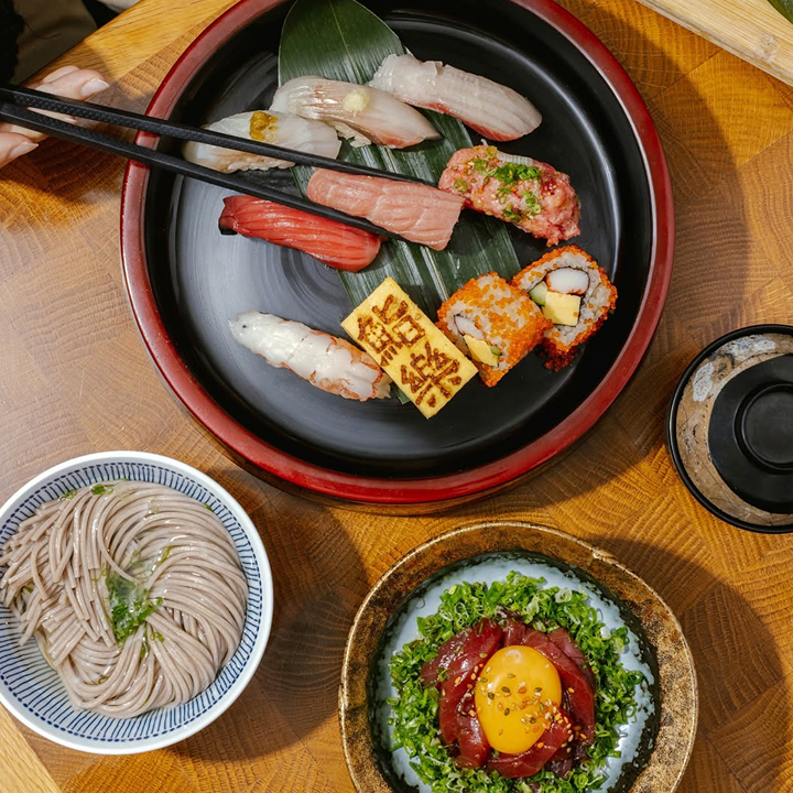 New Restaurants In Hong Kong January 2026: Sushi Raku at BaseHall 02 Central HK