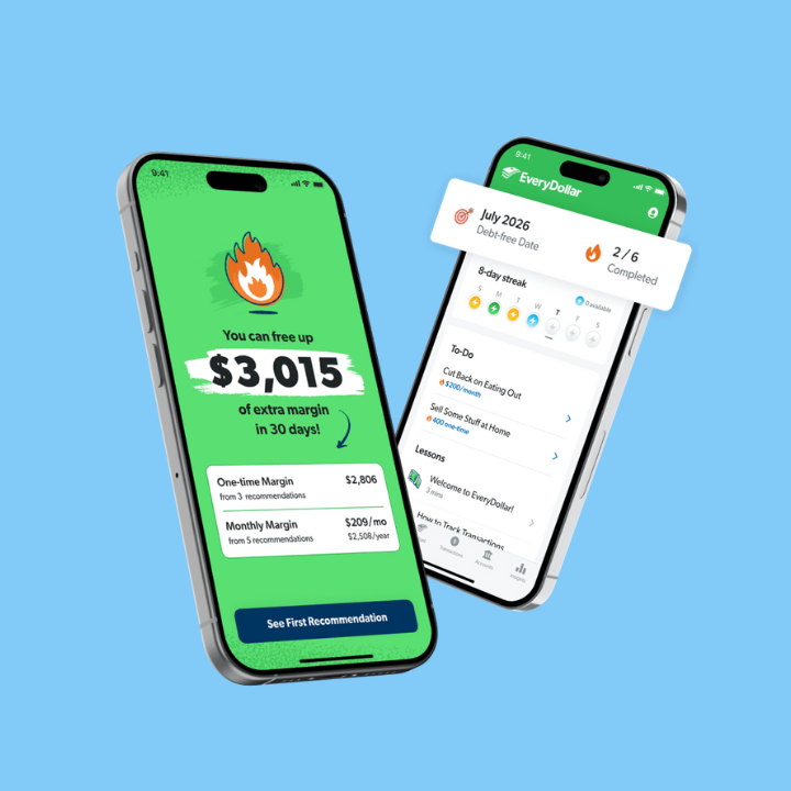 everydollar app money tracker saving new years resolution