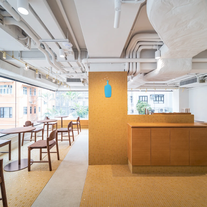 Blue Bottle Coffee on Star Street Wan Chai three floors