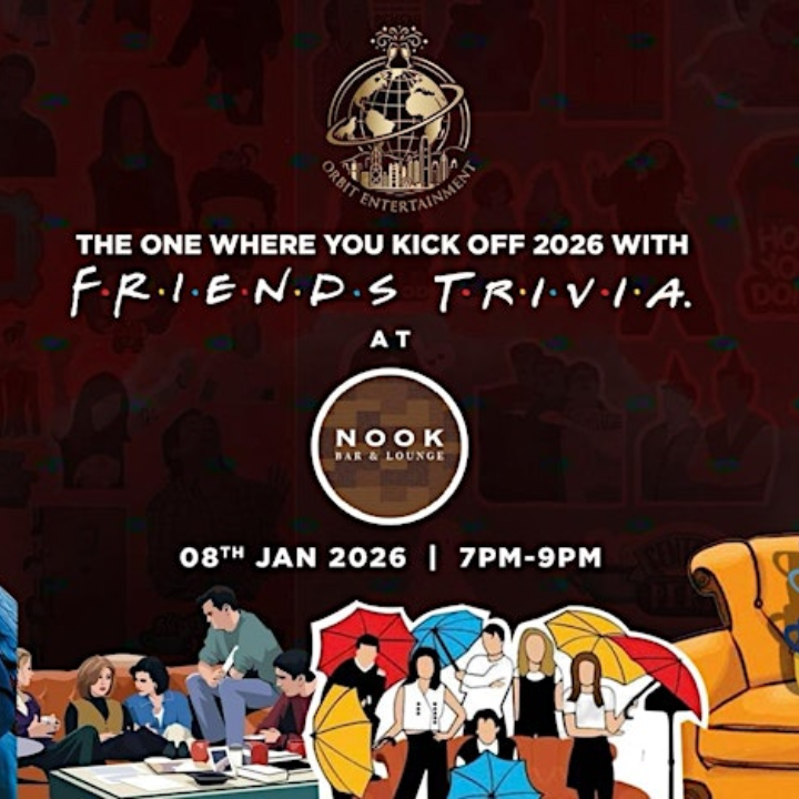 What's On Hong Kong January FRIENDS Trivia Night