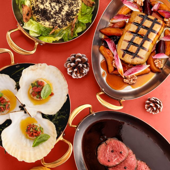 New Brunch Menu December 2025 Hong Kong LALA Weekend Festive brunch spread French