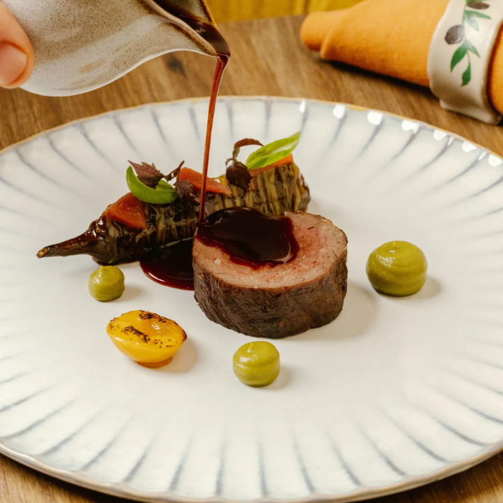 Racines French restaurant classic french dishes with an asian twist