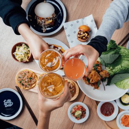 the best restaurants in causeway bay with lunch deals, lunch sets under $100 in causeway bay, little bao, fashion walk