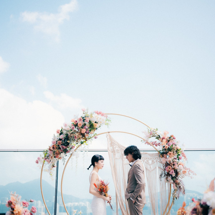 Best Hotel Wedding Destinations Hyatt Centric Victoria Harbour Hong Kong Cruise Bar Rooftop Terrace and Restaurant